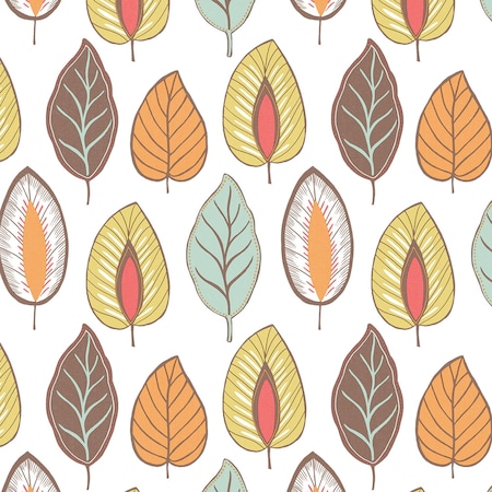 Manhattan Comfort Nantes, Vinyl Chic Leaf Wallpaper, 205 In X 33 Ft = 56 Sq Ft Nantes